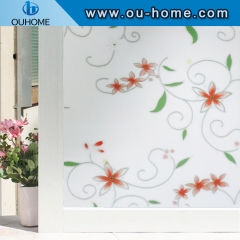 H825 3D dyed decorative glass static window film