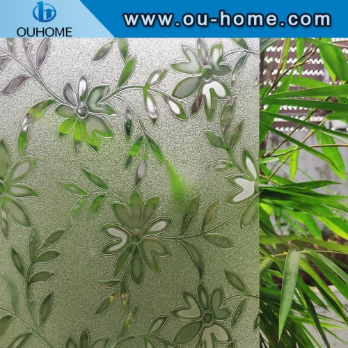 H615 Embossed static window film