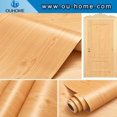 High quality decorative wood grain PVC self-adhesive film