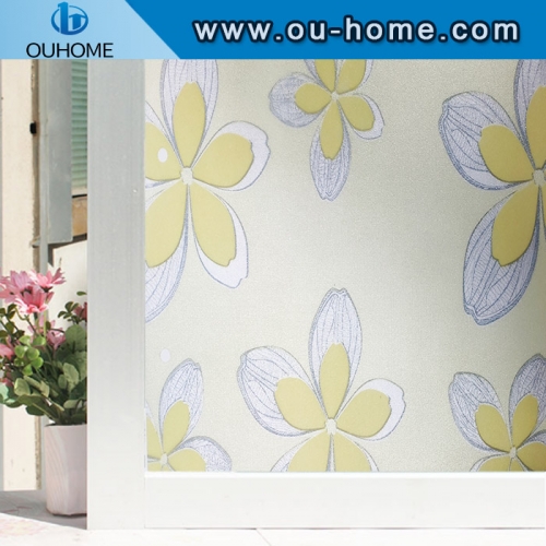 H8262 3D protective static window decorative film