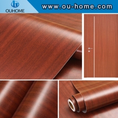 PVC wood grain texture self-adhesive film