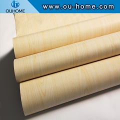 Wood grain furniture decorative film PVC rigid film