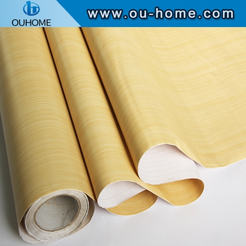 Self adhesive PVC wood grain decorative film