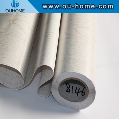 Self adhesive PVC wood grain decorative film