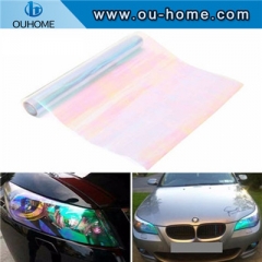 BT201 Colored glass discoloration transparent rainbow film