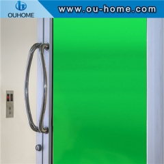 BT109 green translucent architectural decorative window film