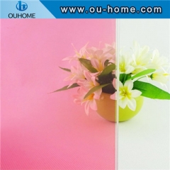 BT112 Architectural decoration pink translucent window film