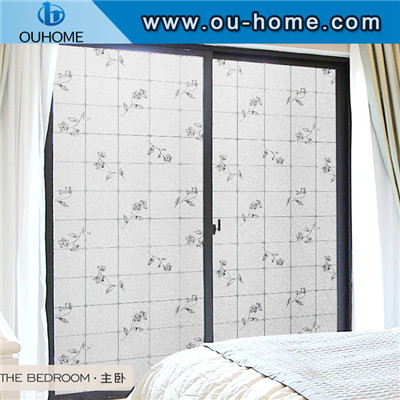 H6906 Removable static embossed glass film