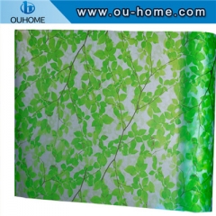 H2227 Leaf decor anti glare window film static cling