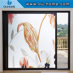 H8271 Custom decorative static glass film