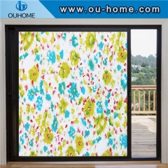 H832 Colourful decorative static window film