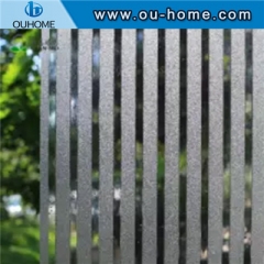 H076 Decorative Office door and window stripes static film
