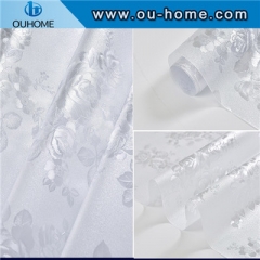 H5806 3D embossed privacy static cling film