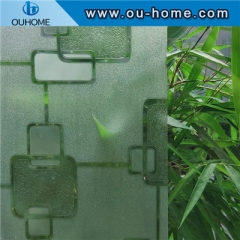 H12206 Decorative static cling glass film