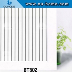 BT802 Office stripe decoration cling film