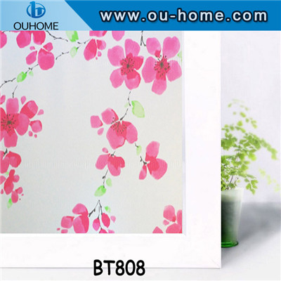 BT808 PVC window tinting self adhesive glass film