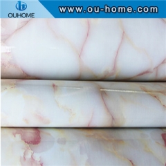 Marble design decorative stickers for home decoration furniture