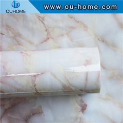 Marble design decorative stickers for home decoration furniture