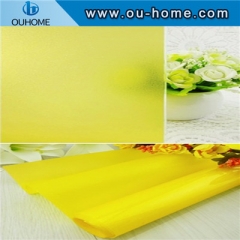 BT906 Decorative Building Pure Yellow Glass Film