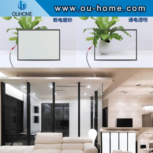 Intelligent high security adjustable motorized window film