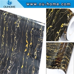 Home Kitchen Marbling Pvc Wall papers