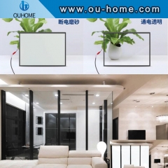 Automatic adjustment switchable smart glass window film