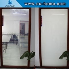 Intelligent smart electric switchable film for glass transparent to white color