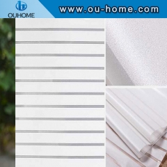 BT802 Office stripe decoration privacy window film