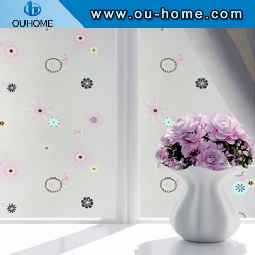 H8001 PVC frosted window privacy glass film