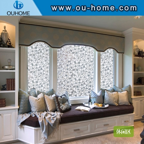 H4206 Opaque Frosted Static Privacy Glass film