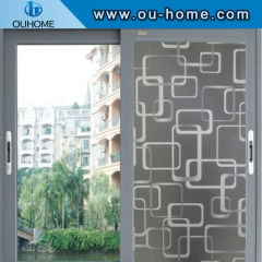 BT807 Privacy glass self-adhesive decorative window film