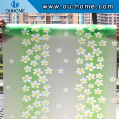 BT819 PVC adhesive window film stained glass