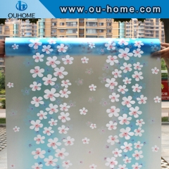 BT845 PVC self-adhesive stained frosted vinyl privacy decorative glass window film