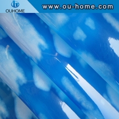 BT872 Self adhesive stained glass window PVC window film