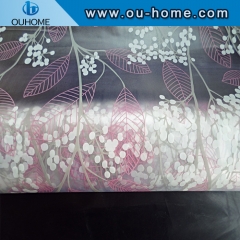 BT879 Frosted window privacy film self-adhesive PVC decorative film for glass