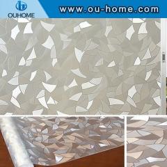 H12606 PVC home frosted static cling window film