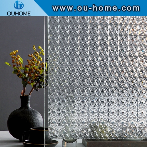 H11206 Diamond decoration window static cling film