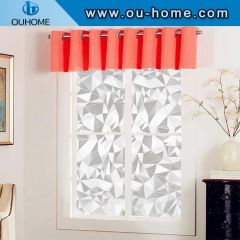 H613 No-Glue 3D Static Decorative Window Glass Stickers