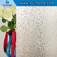 H4506 Opaque Frosted Static Cling Privacy Window Films