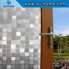 H087 No Glue 3D Static Decorative Privacy Glass film