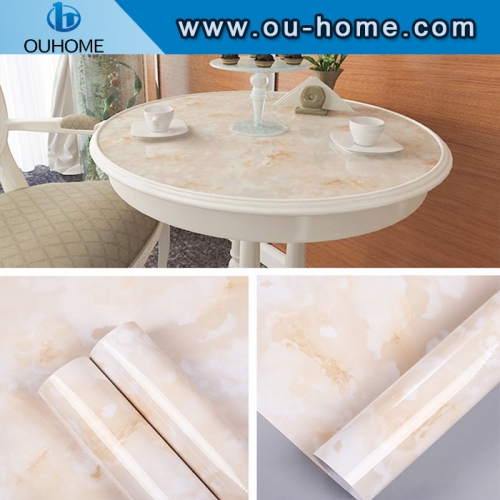 Marble design decorative stickers for home decoration furniture