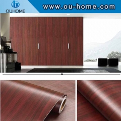 PVC Custom Wood Grain Decorative Film For