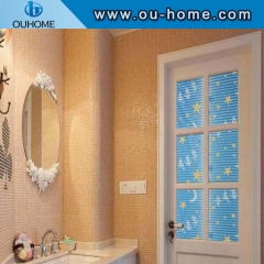 BT835 Children cut decorative tinted window film