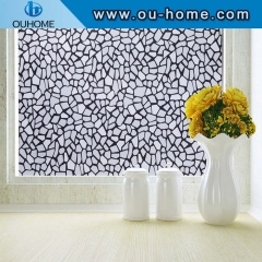 BT832 Self-adhesive frosted pvc decorative glass film