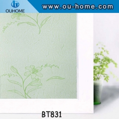 BT831 Green frosted decorative window insulation film