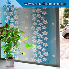 BT845 PVC self adhesive stained frosted vinyl privacy decorative glass window film