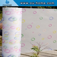 BT848 Tinted decorative window frosting Printing Glass window film