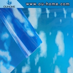 BT872 PVC stained Self adhesive window film