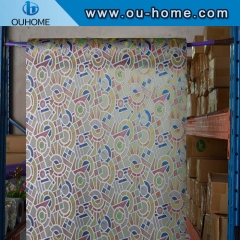 BT881 Decorative stained glass vinyl window film