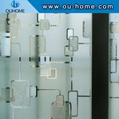 H12206 Decorative static cling glass film
